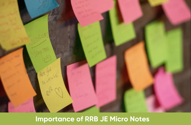 RRB JE Notes