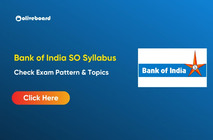Bank of India SO Syllabus