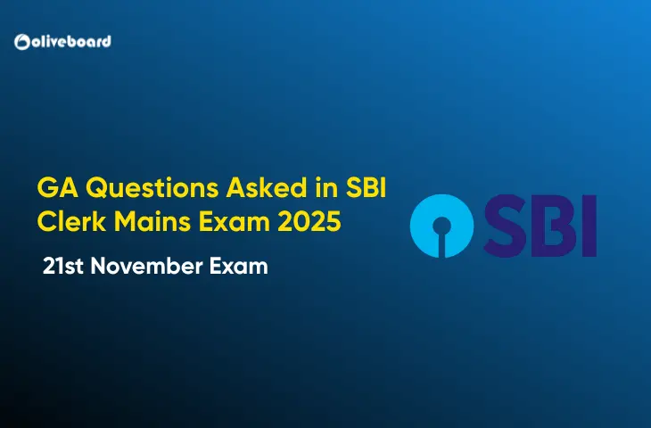 GA Questions Asked in SBI Clerk Mains Exam