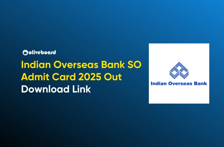 Indian Overseas Bank SO Admit Card