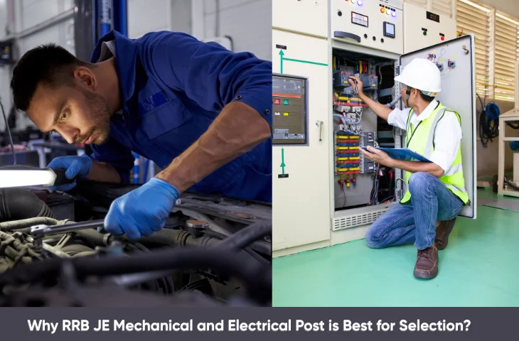 RRB JE Mechanical and Electrical Post