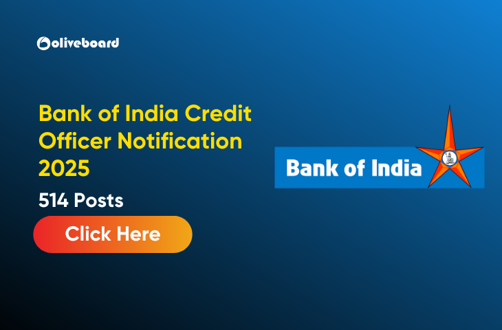 Bank of India Credit Officer Notification 2025