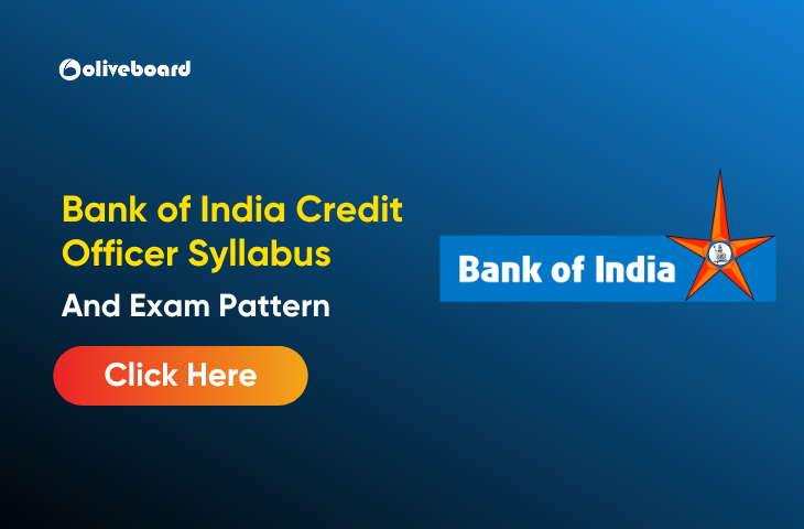 Bank of India Credit Officer Syllabus