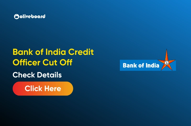 Bank of India Credit Officer Cut Off