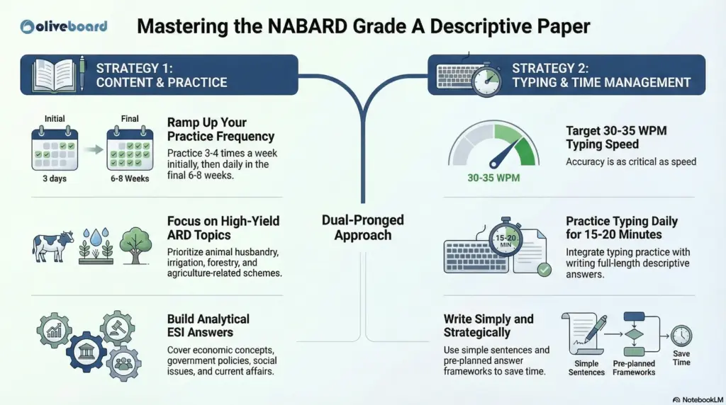 NABARD Grade A descriptive writing preparation strategy