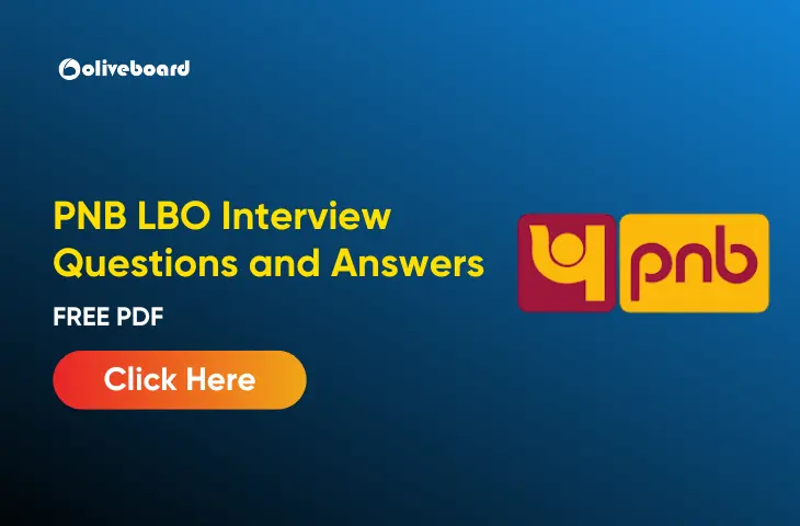 PNB LBO Interview Questions and Answers