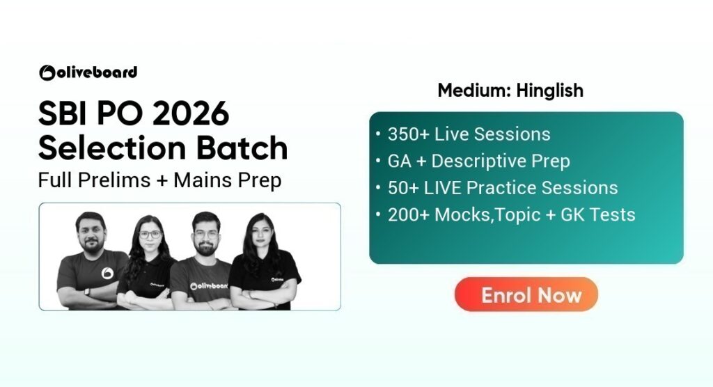 SBI PO 2026 Preparation Batch