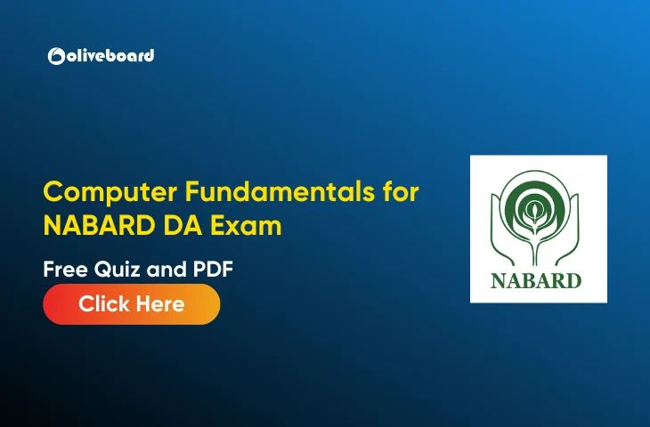 Computer Fundamentals for NABARD DA Exam