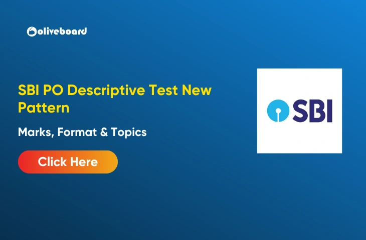 SBI PO Descriptive Test New Pattern