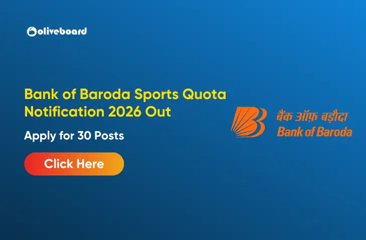 Bank of Baroda Sports Quota Notification 2026 Out