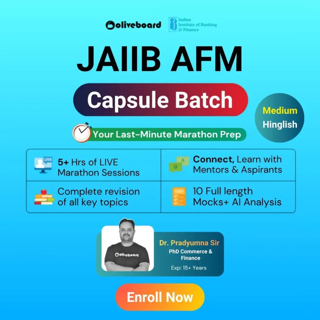 JAIIB AFM Capsule Batch