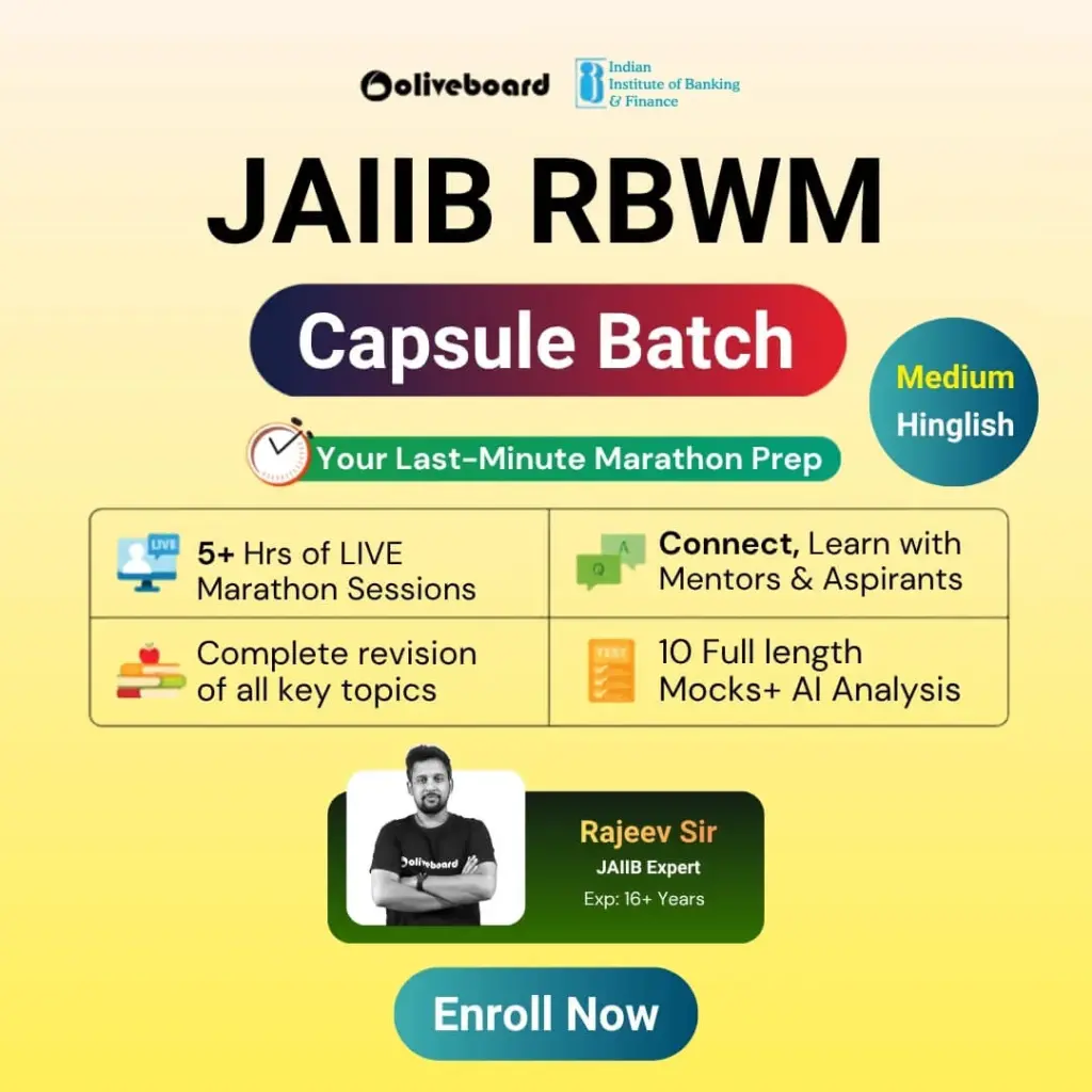 JAIIB RBWM Capsule Batch