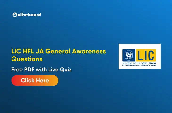 LIC HFL JA General Awareness Questions