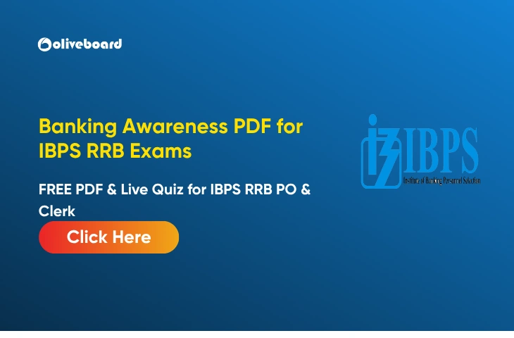 Banking Awareness PDF for IBPS RRB Exams