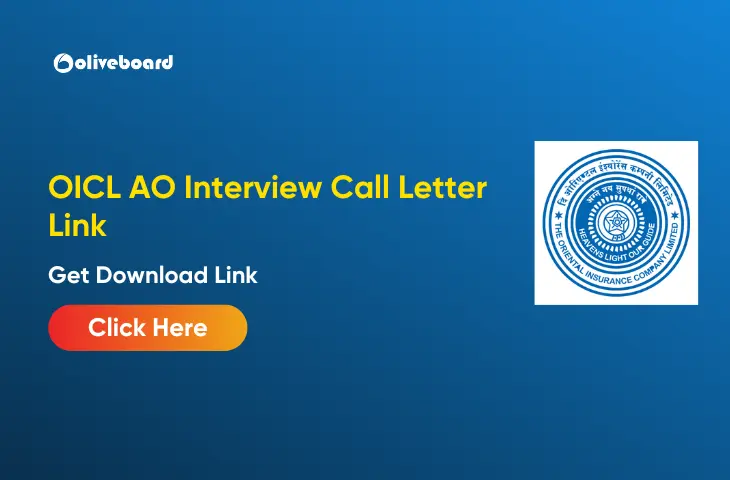 OICL AO Interview Call Letter 2026 Download Link