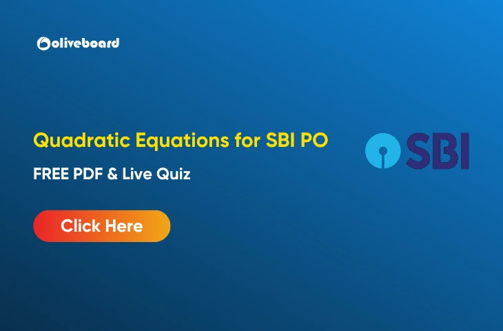 Quadratic Equations for SBI PO