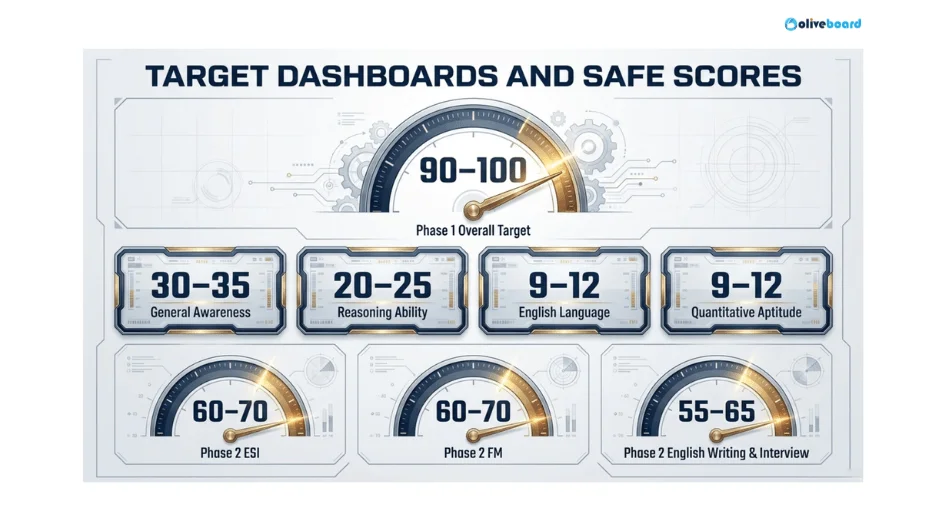 Safe Score Targets for RBI Grade B 2027