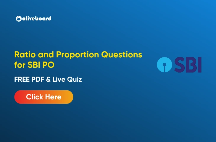 Ratio and Proportion Questions for SBI PO
