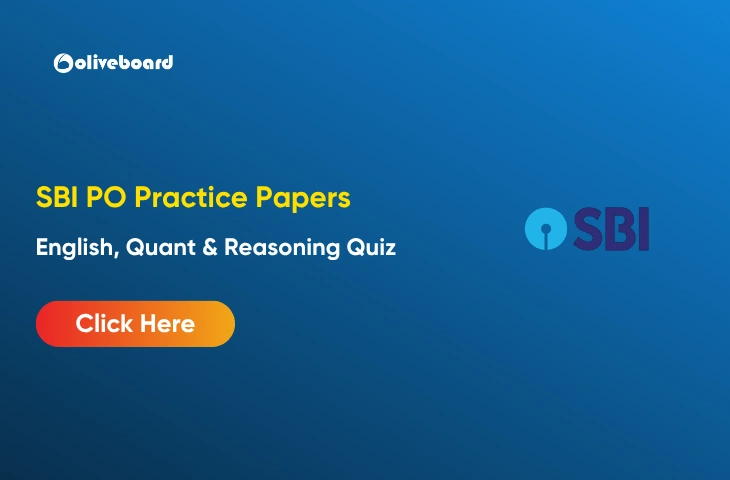 SBI PO Practice Paper