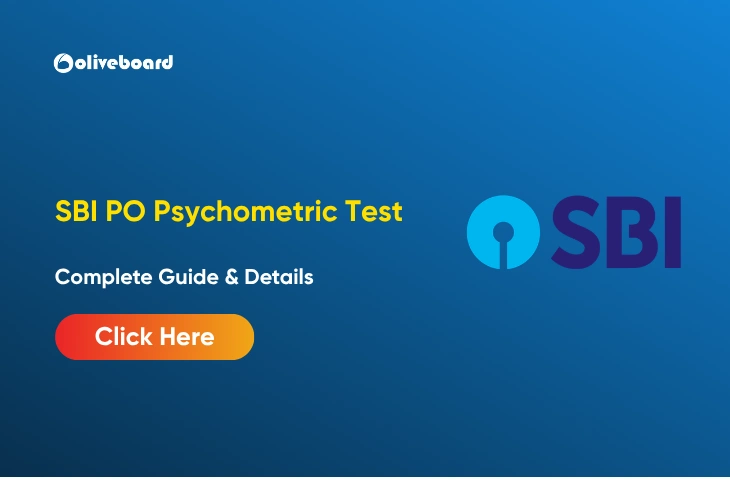 SBI PO Psychometric Test