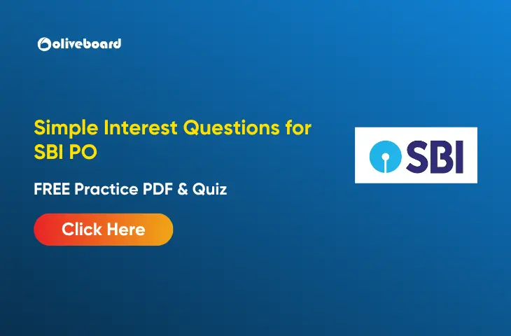 SBI PO Simple Interest Questions