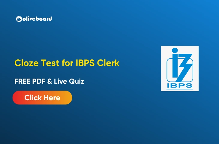 Cloze Test for IBPS Clerk