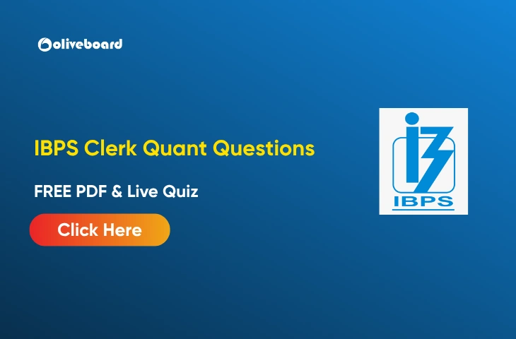 IBPS Clerk Quant Questions