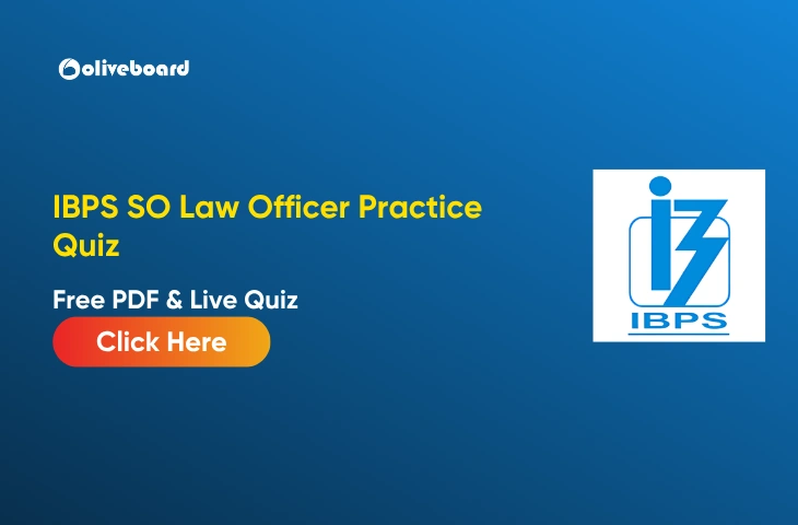 IBPS SO Law Officer Practice Quiz 2026
