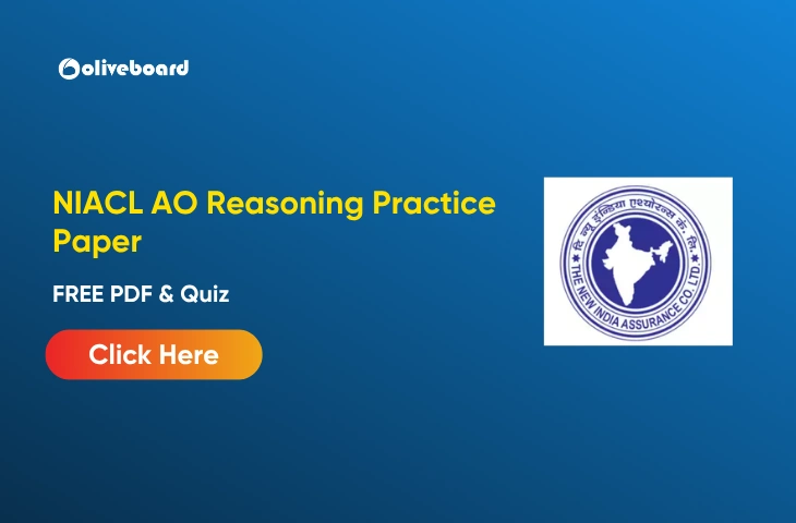 NIACL AO Reasoning Practice Paper