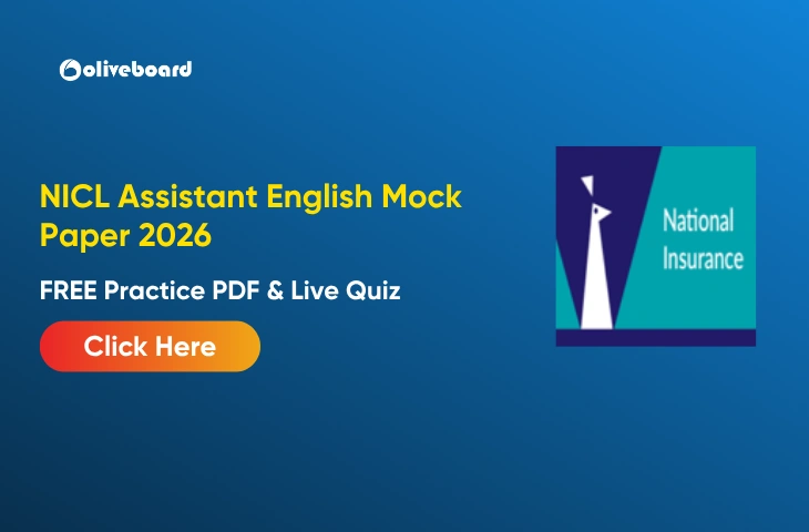 NICL Assistant English Mock Paper