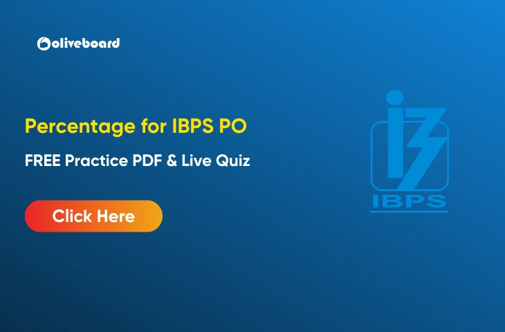 Percentage for IBPS PO