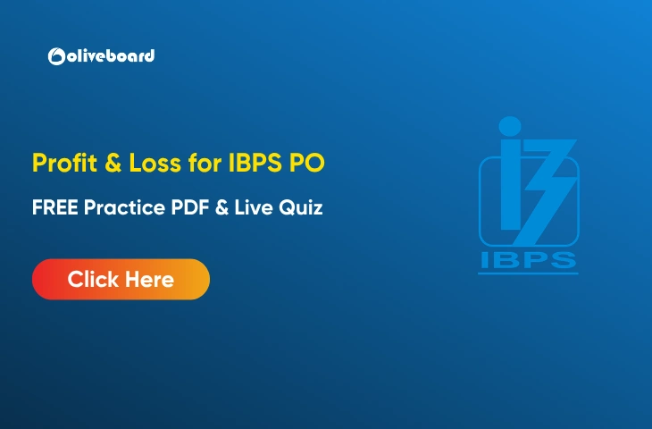 Profit & Loss for IBPS PO
