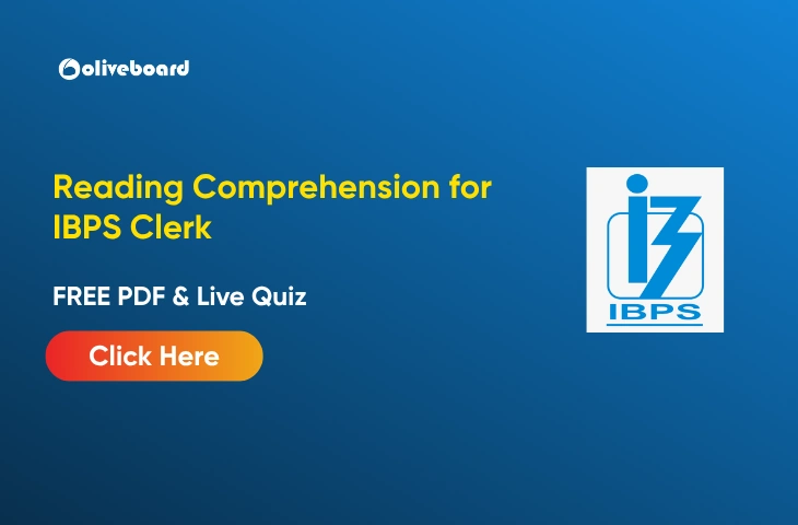 Reading Comprehension for IBPS Clerk