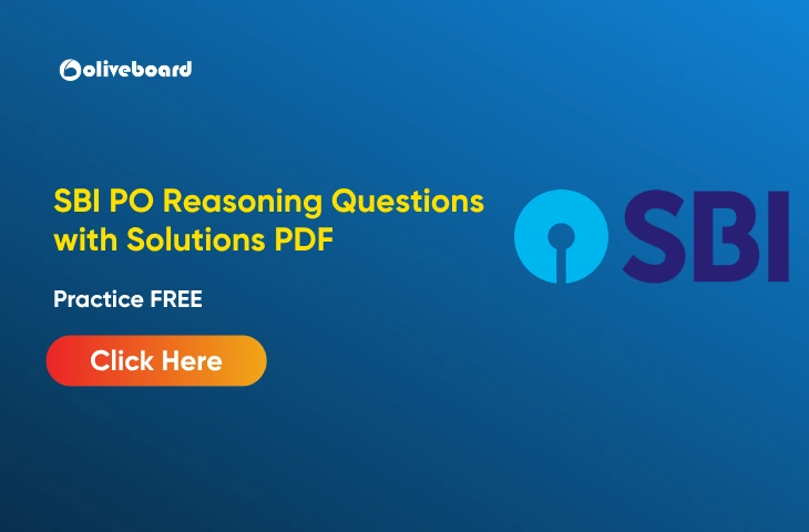 SBI PO Reasoning Questions With Solutions PDF