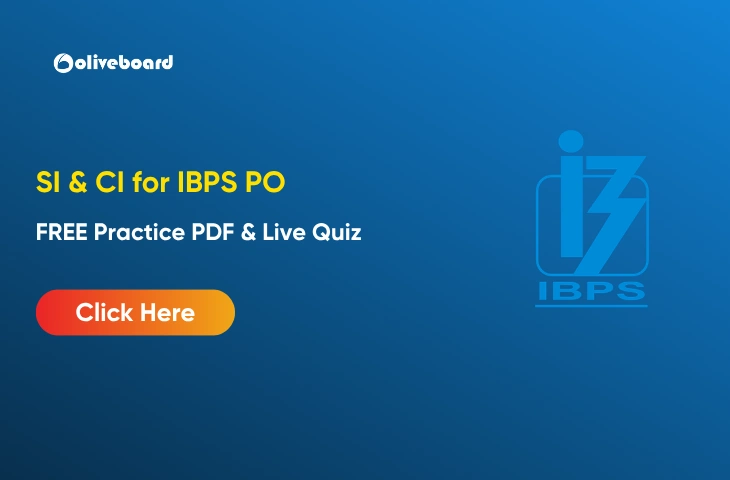 SI & CI for IBPS PO
