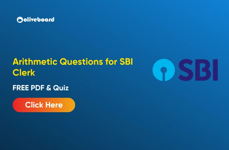 Arithmetic Questions for SBI Clerk