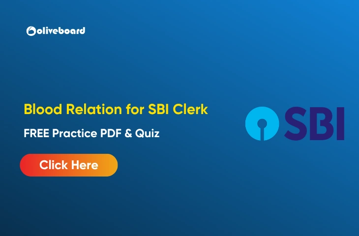 Blood Relation for SBI Clerk