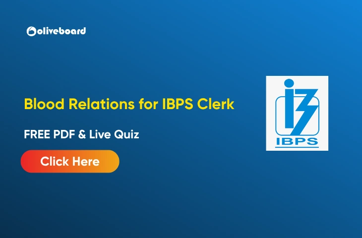 Blood Relations for IBPS Clerk
