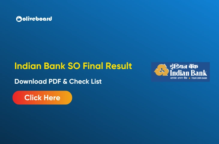 Indian Bank SO Final Result 2026 Out