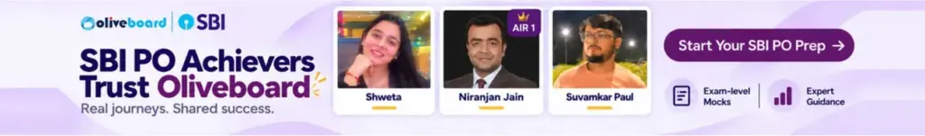 Oliveboard SBI PO Toppers
