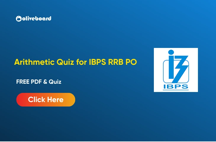 Arithmetic Questions for IBPS RRB PO