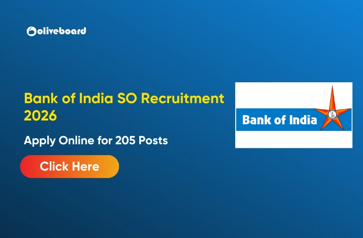 Bank of India SO Notification 2026 Out