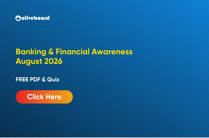 Banking & Financial Awareness August 2026