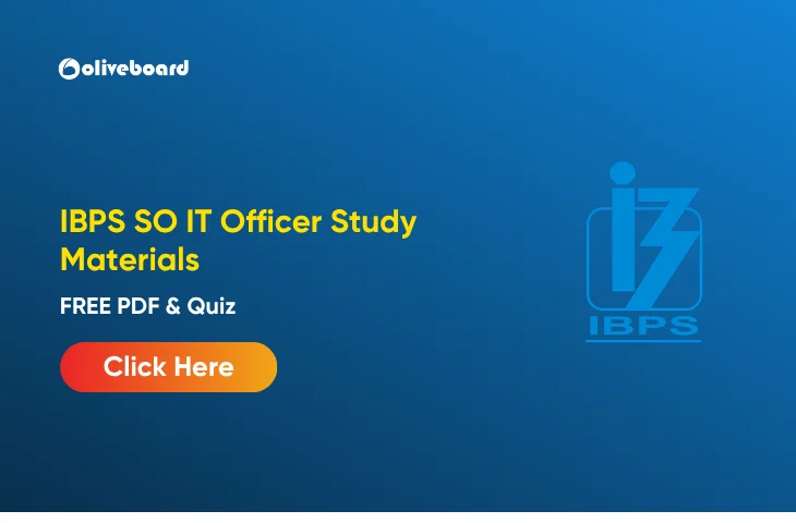 IBPS SO IT Officer Study Materials