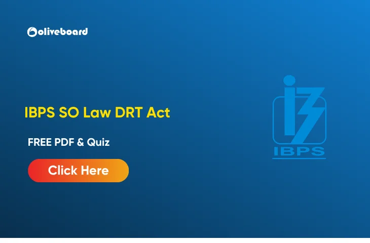 IBPS SO Law Officer DRT 2026, FREE PDF & Live Quiz