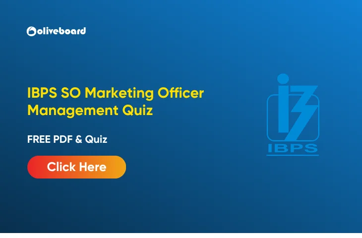 IBPS SO Marketing Officer Marketing Management 2026, FREE PDF & Quiz