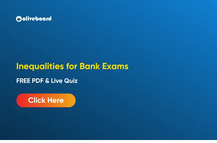 inequalities for bank exams