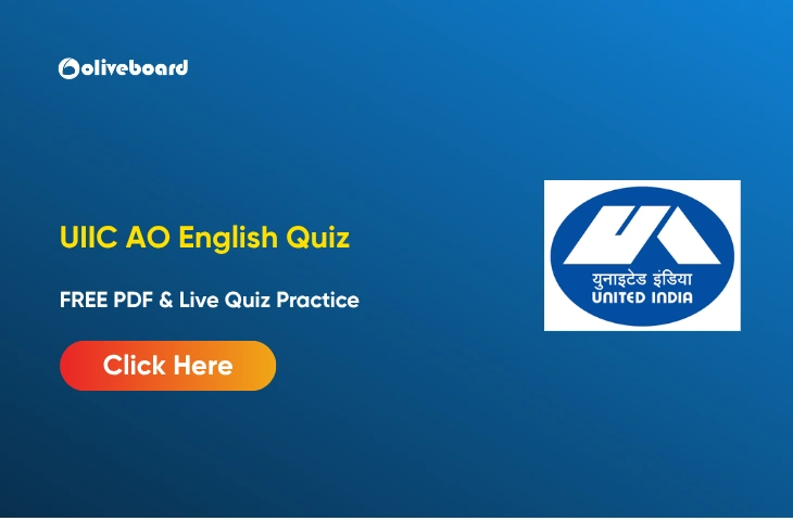 UIIC AO English Quiz