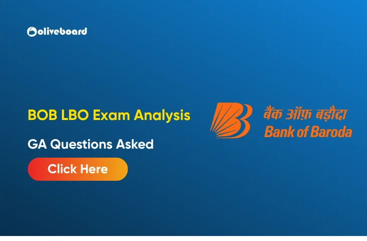Bank of Baroda LBO 3 Oct 2026 GA Asked Questions