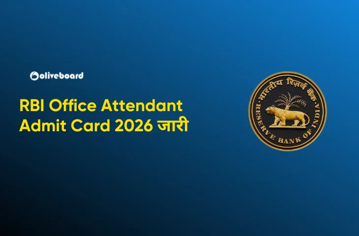 RBI Office Attendant Admit Card 2026 Out